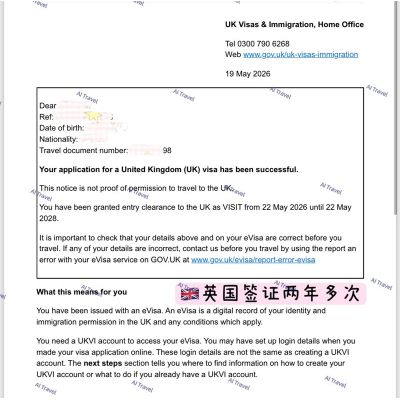 签证案例