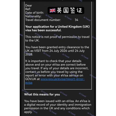 签证案例